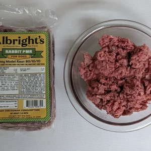 Rabbit Prey Model for Dogs & Cats, 2 lb Pouch