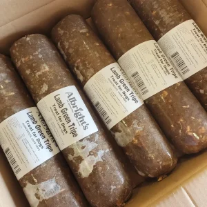 Albright's Lamb Green Tripe - 2 lb chubs